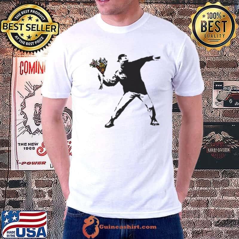 Banksy Graffiti Protest Anarchist Shirt