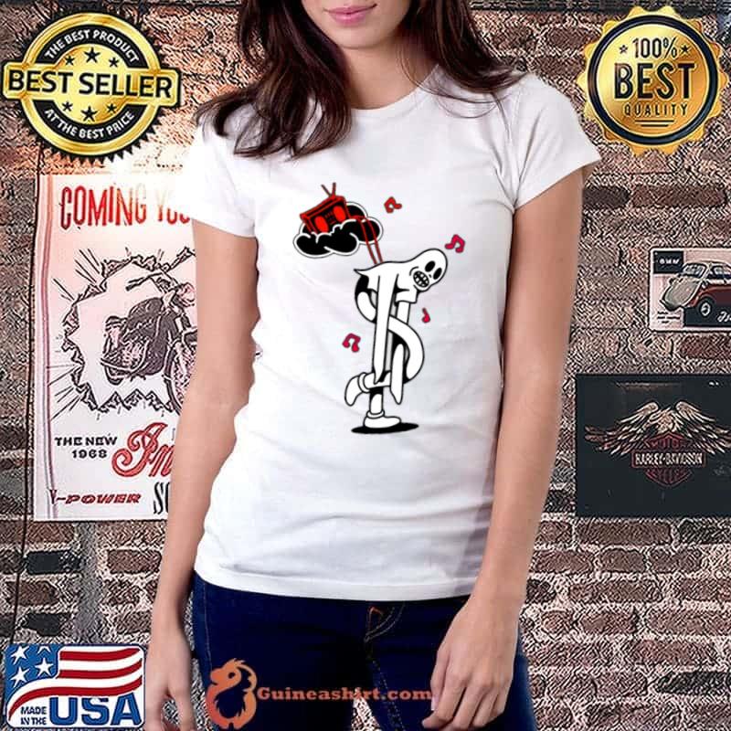 Black And White Cool Dancing Ghost s Ladiestee
