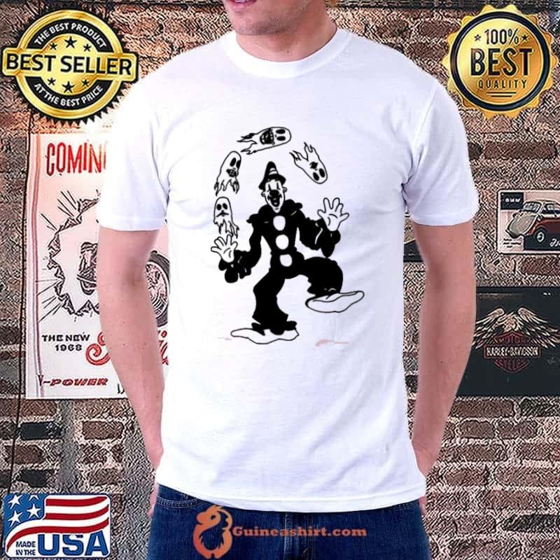 Black And White Dancing Koko The Clown Shirt