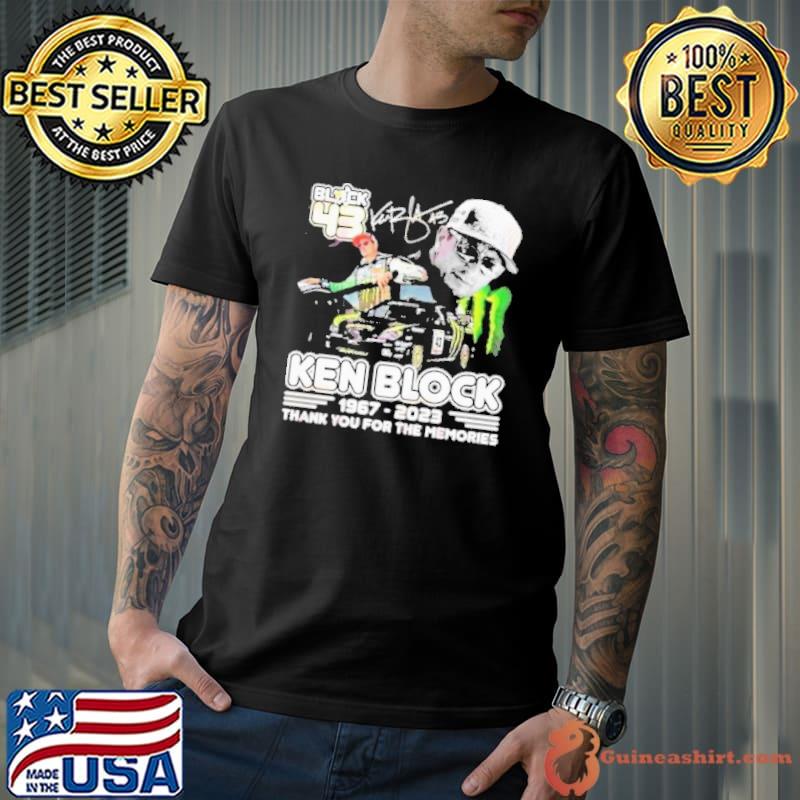 Block 43 ken block 1967 2023 thank you for the memories signature shirt