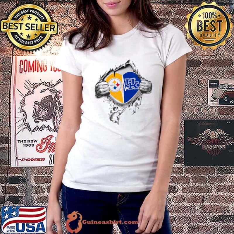 Blood Inside Me Chicago Cubs And Kentucky Wildcats 2023 Shirt