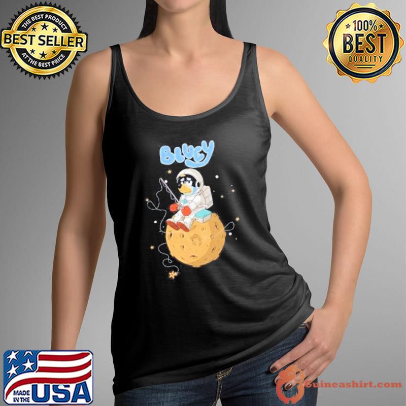 Bluey Space Dad Shirt Tank Top