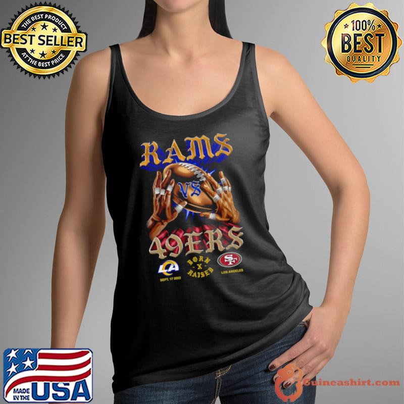 BORN X RAISED + RAMS 49ERS HEAD TO HEAD Shirt Tank Top