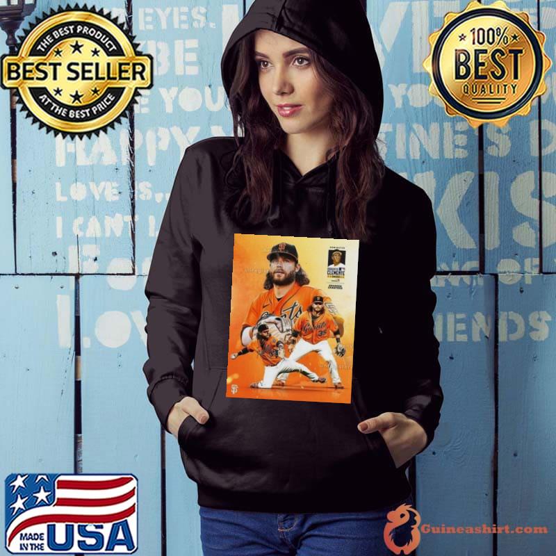 Brandon crawford is the sf giants nominee for the 2023 roberto clemente  award shirt, hoodie, sweater, long sleeve and tank top