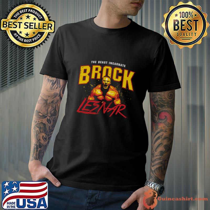 Brock Lesnar The Beast Incarnate Scream T-Shirt