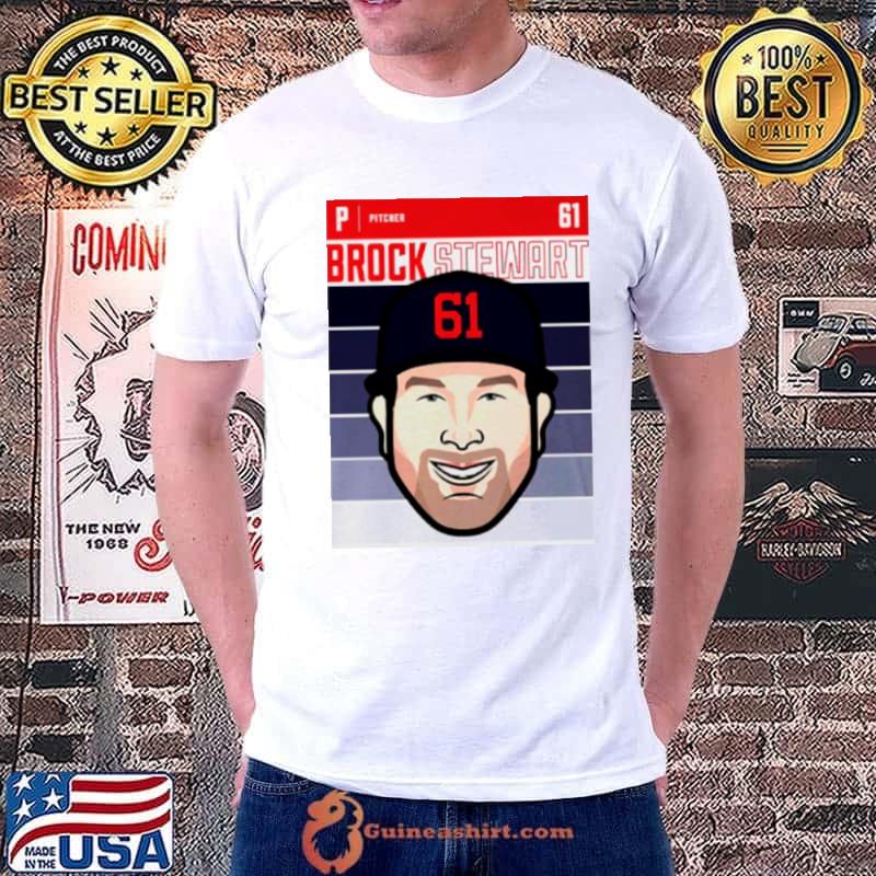 Brock Stewart Minnesota fade baseball shirt