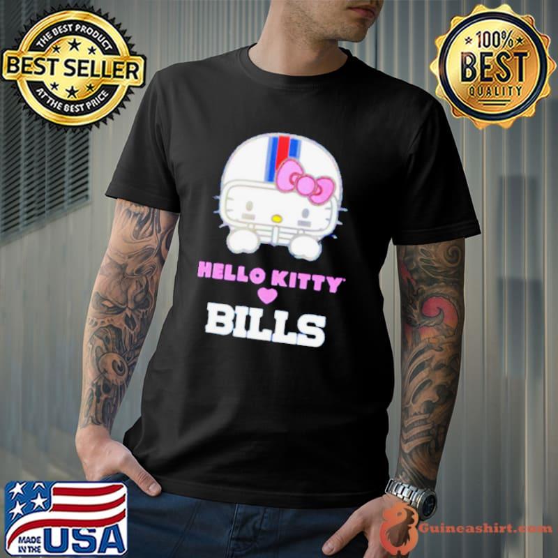 Hello bills hello kitty buffalo bills shirt, hoodie, sweater, long