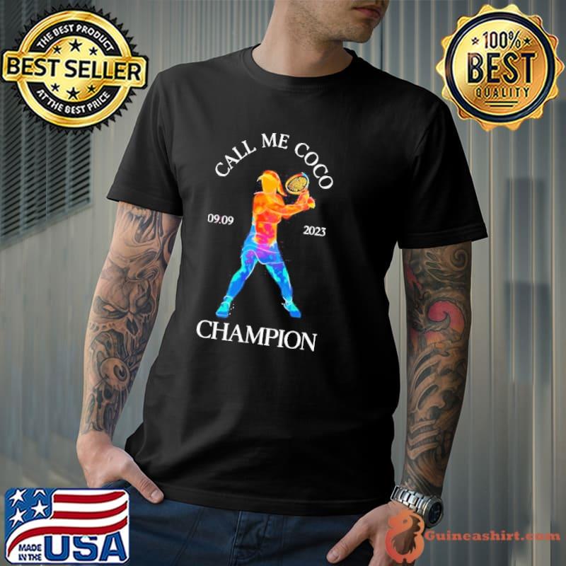 Call Me Coco Champion PNG US Open Tennis Champs Shirt