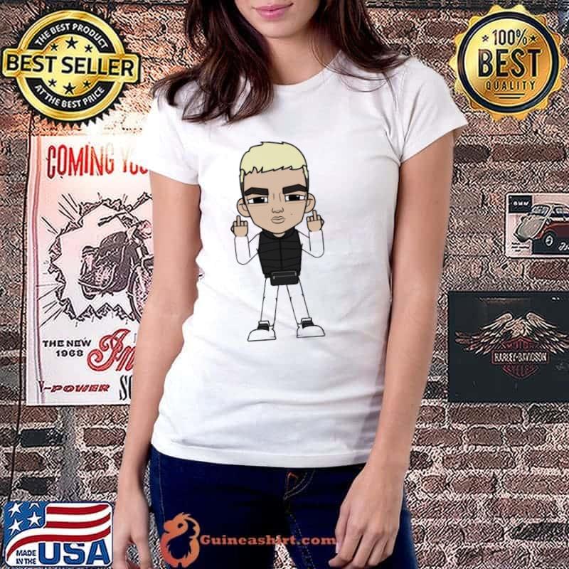 Cartoon Plk Shirt Ladiestee