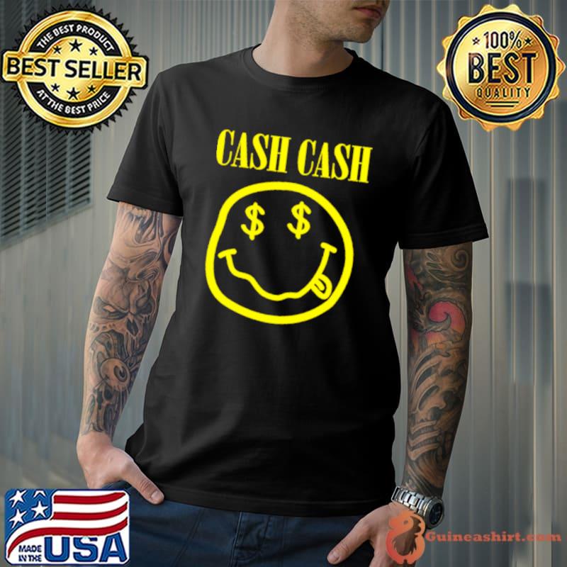 Cash Cash Nirvana Logo Parody shirt