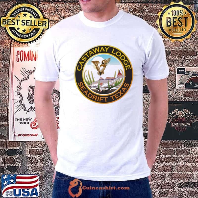 Castaway lodge seadrift texas shirt