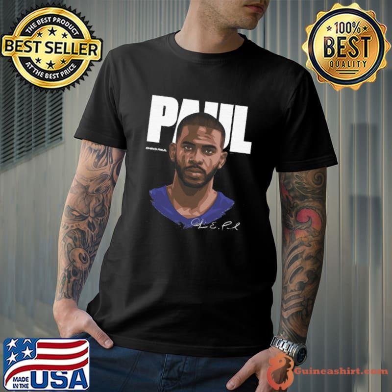 Chris Paul Signature Player For Golden State Game Face T-Shirt