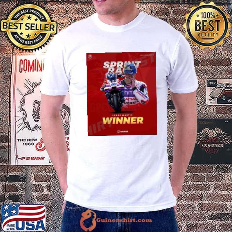 Congrats Jorge Martin Champions Sprint in India GP 2023 Shirt