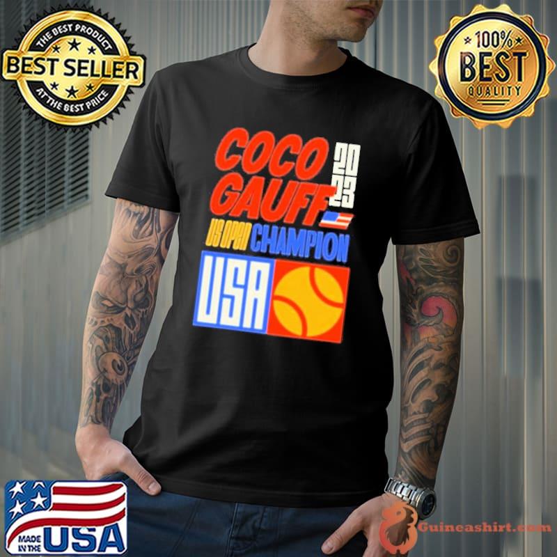 Congrats To Cocogauff On Winning The Us Open 2023 Shirt