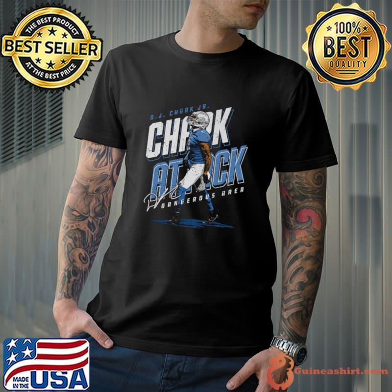 D.J. Chark Jr. Detroit American football wide receiver signature Chark Attack T-Shirt