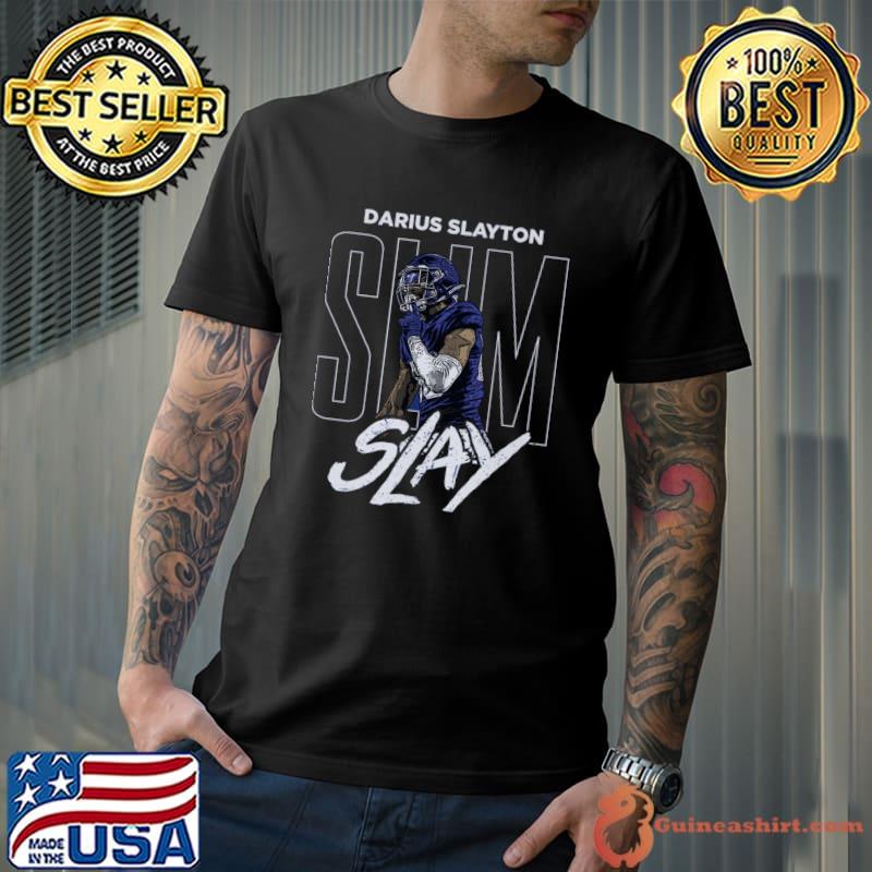 Darius Slayton American football wide receiver New York G Slim Slay T-Shirt