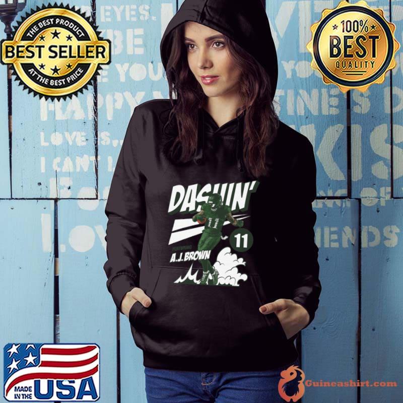 Dashin' Feathring A.J. Brown Philadelphia Dashin Football T-Shirt Hoodie