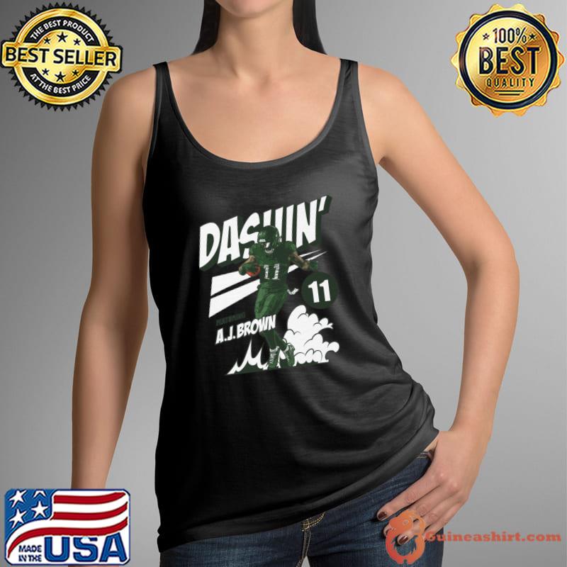 Dashin' Feathring A.J. Brown Philadelphia Dashin Football T-Shirt Tank Top