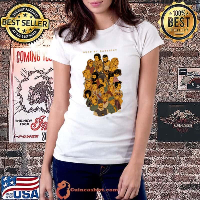 Dead By Daylight My Favorite Victims Of The Fog Horror Game Killer Shirt Ladiestee