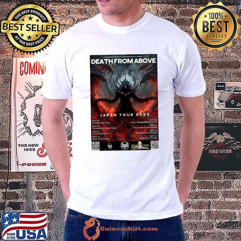 Death From Above Japan Tour 2023 shirt