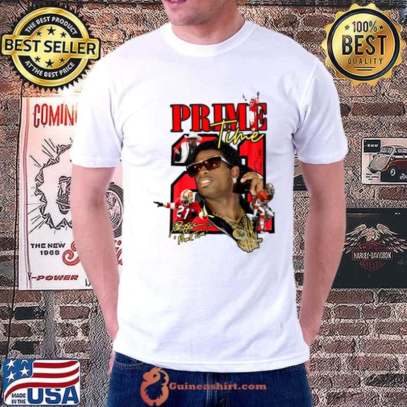 Deion Sanders American football coach and former professional football T-Shirt