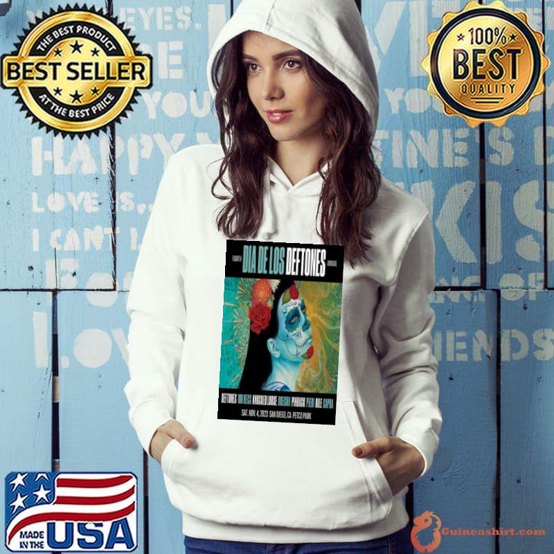 Dia De Los Deftones San Diego CA Petco Park Nov 4 2023 Event photo poster design s Hoodie