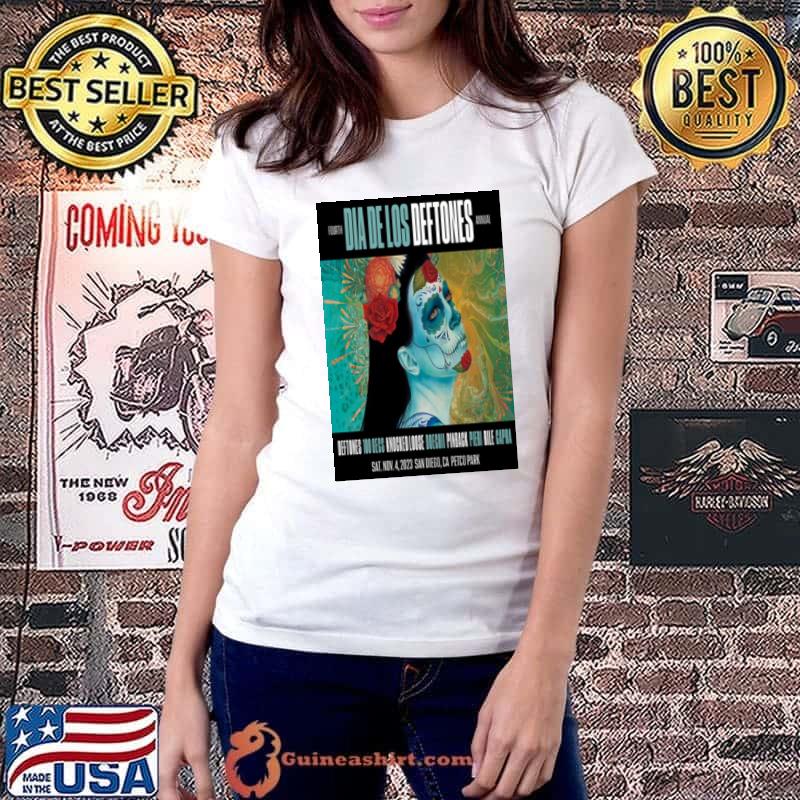 Dia De Los Deftones San Diego CA Petco Park Nov 4 2023 Event photo poster design s Ladiestee