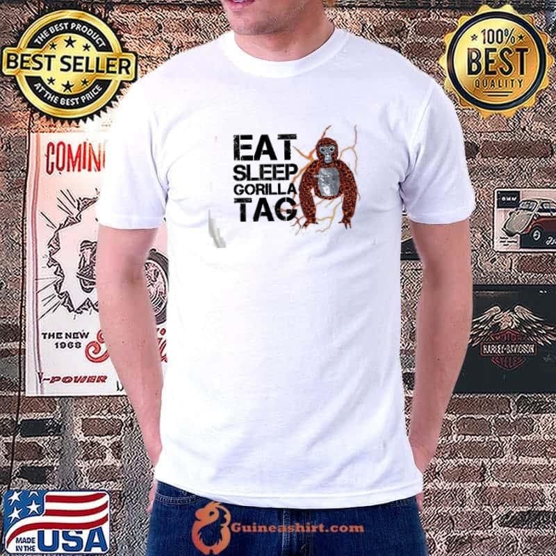 Eat Sleep Gorilla Tag VR Gamer Shirt