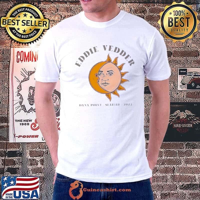 Eddie Vedder Dana Point Seattle 2023 Moon and Sun Shirt
