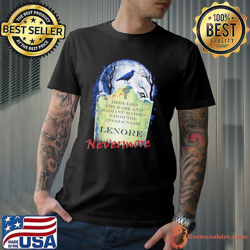 Edgar Allan Poe’s The Raven Nevermore Shirt