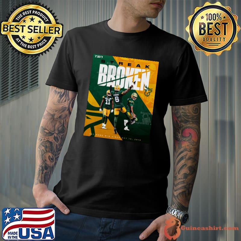 Edmonton Elks Streak Broken 1st Home Win Since Oct 12th 2019 Shirt
