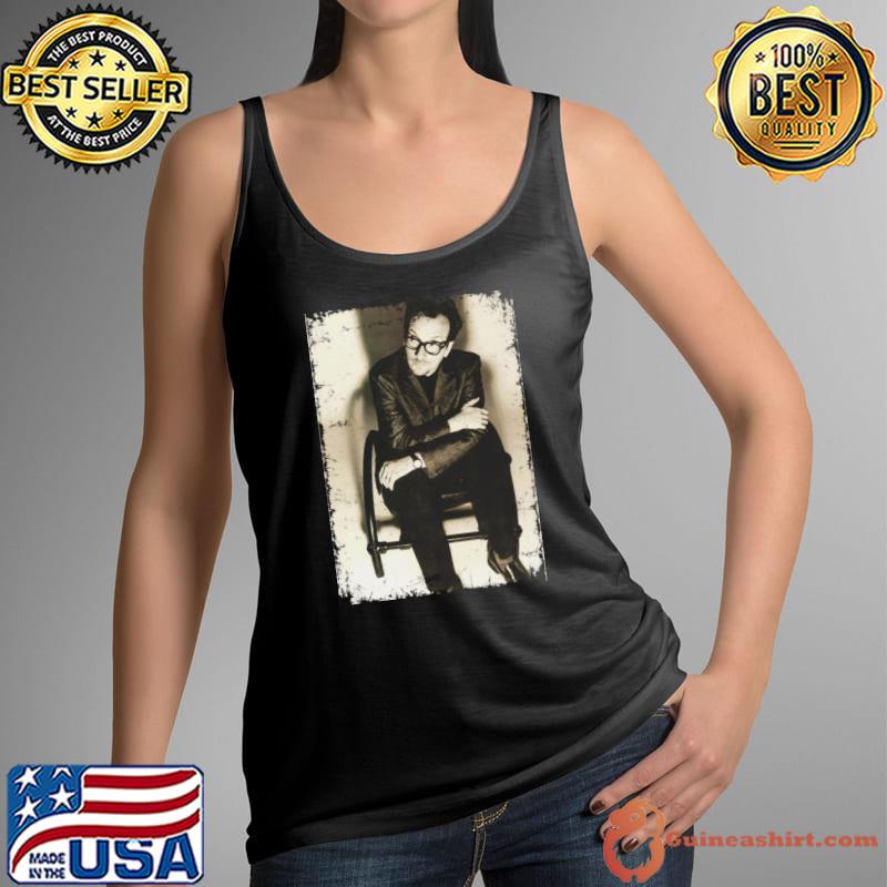 Elvis costello On Chair English songwriter T-Shirt Tank Top