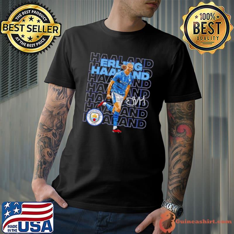 Erling Haaland Manchester City Design Premier league shirt