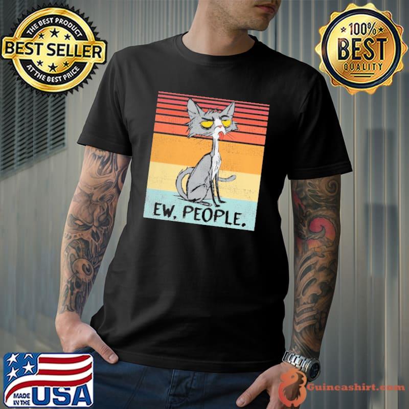 Ew...People Black Cat Vintage shirt