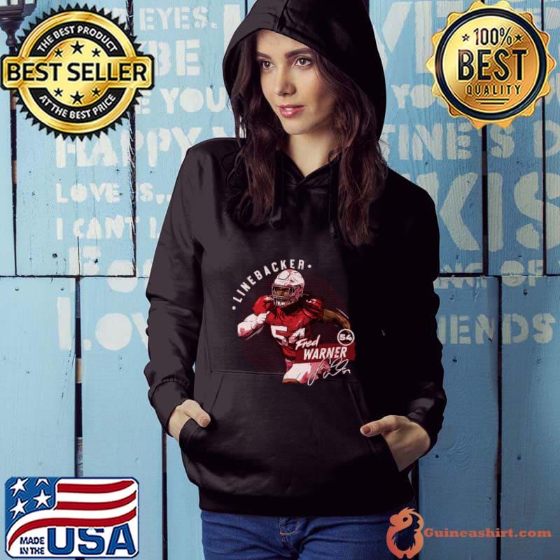 Fred Warner San Francisco Dots an American football linebacker signature T-Shirt Hoodie