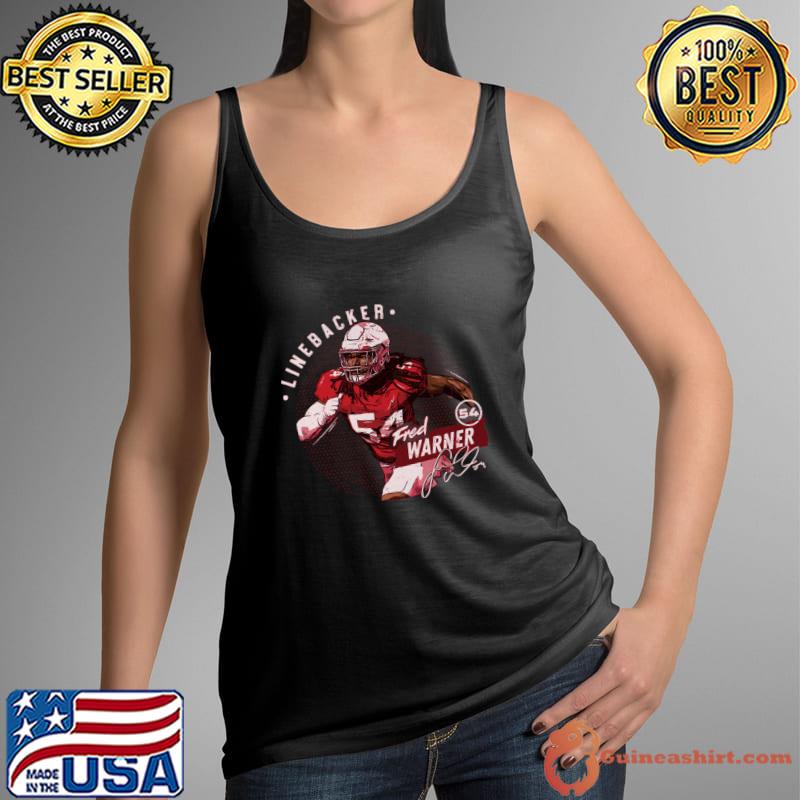 Fred Warner San Francisco Dots an American football linebacker signature T-Shirt Tank Top