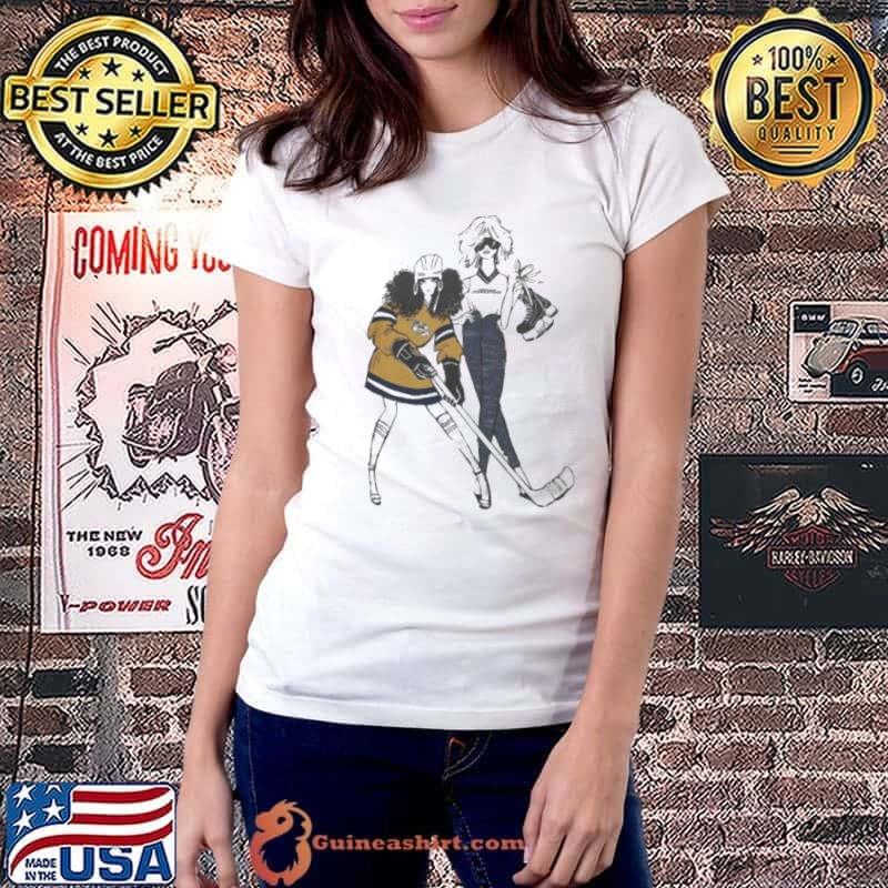 G-III 4Her By Carl Banks Heather Gray Nashville Predators Hockey Girls Shirt Ladiestee