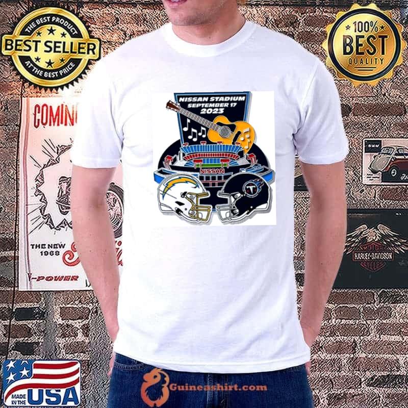 Game Day Los Angeles Chargers Vs Tennessee Titans Nissan Stadium September 17 2023 Shirt