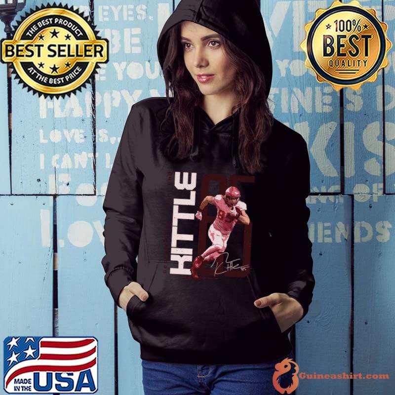 George Kittle Tight End San Francisco Stretch Signature T-Shirt Hoodie