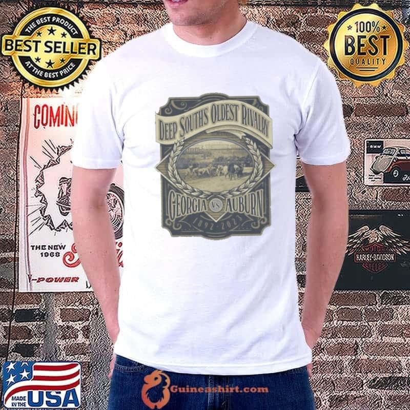 Georgia Vs Auburn Game Day 2023 Deep Souths Oldest Rivalry Shirt