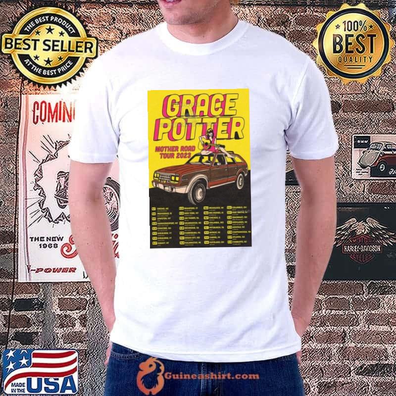 Grace Potter Mother Road Tour 2023 Poster shirt