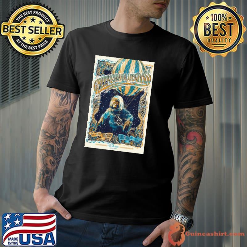 Greensky Bluegrass Tour 2023 September 13th 14th Dillon Amphitheater Dillon Co Poster Shirt