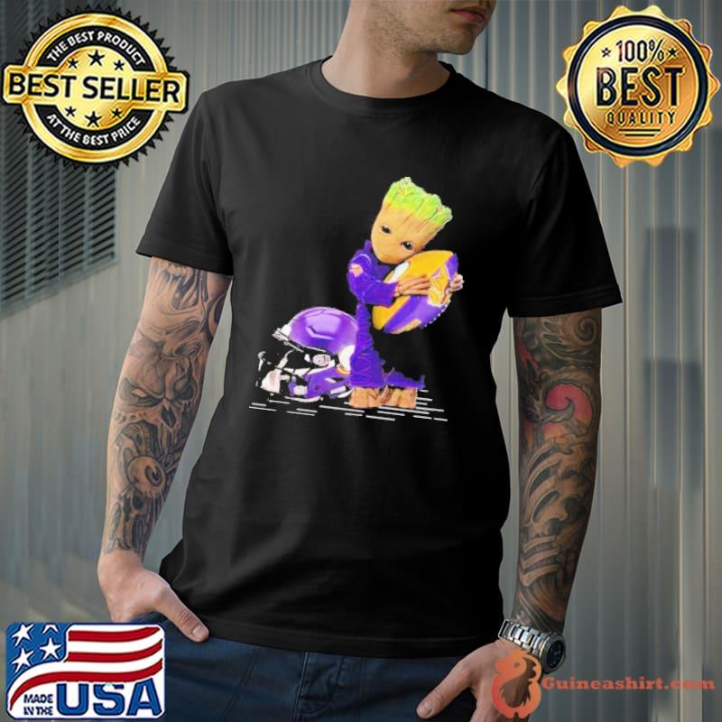 Groot Minnesota Vikings team player shirt