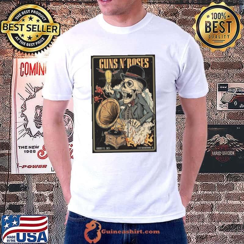 Guns N’ Roses East Rutherford NJ 2023 Skull shirt