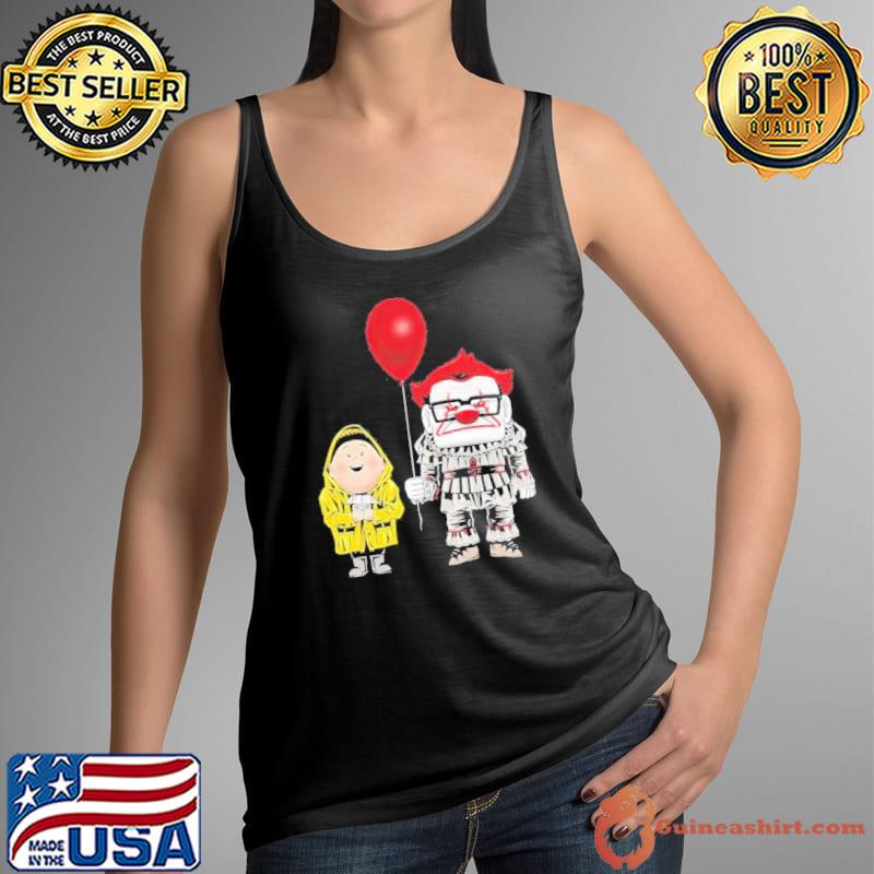 Halloween Pennywise With The Balloon Shirt Tank Top