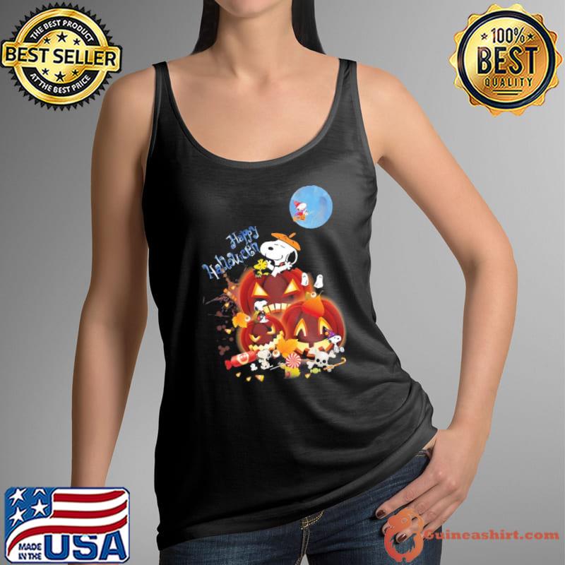Happy halloween snoopy pumpkin s Tank Top