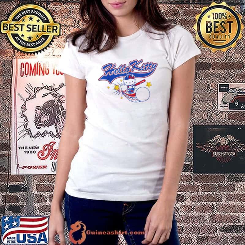 Hello kitty baseball shirt - Guineashirt Premium ™ LLC
