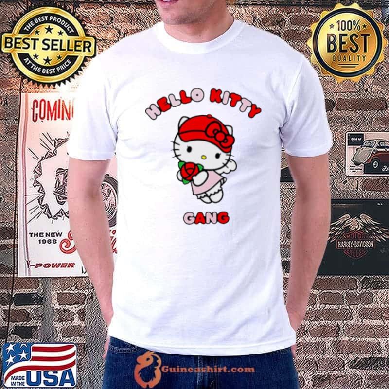 Hello kitty gang rose shirt