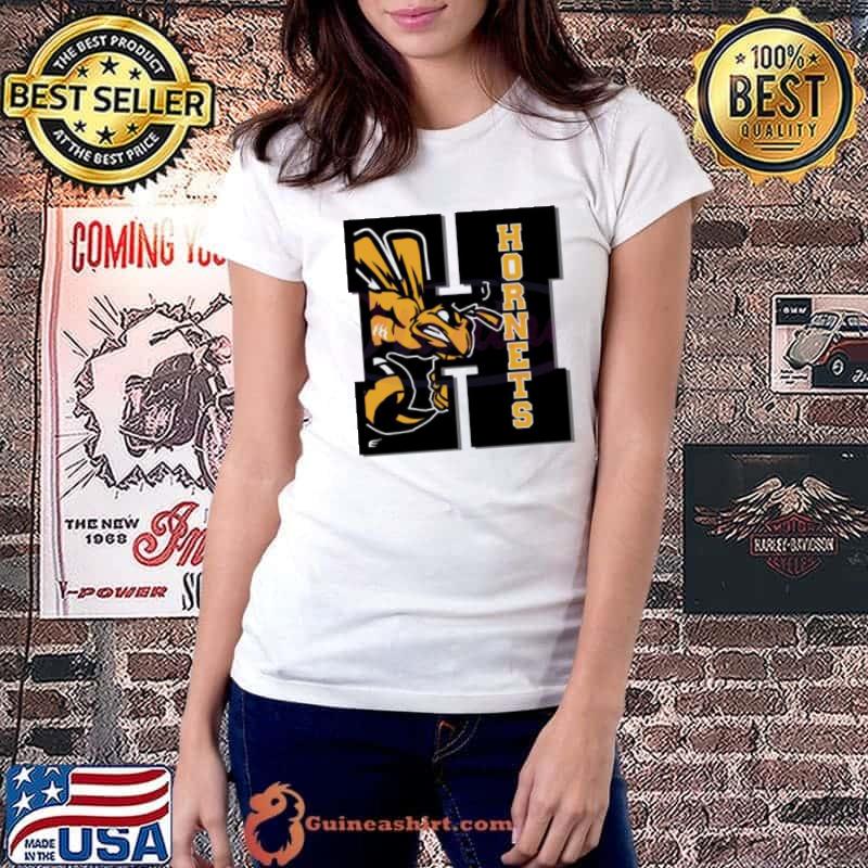 Hornet Football Logo Team retro s Ladiestee