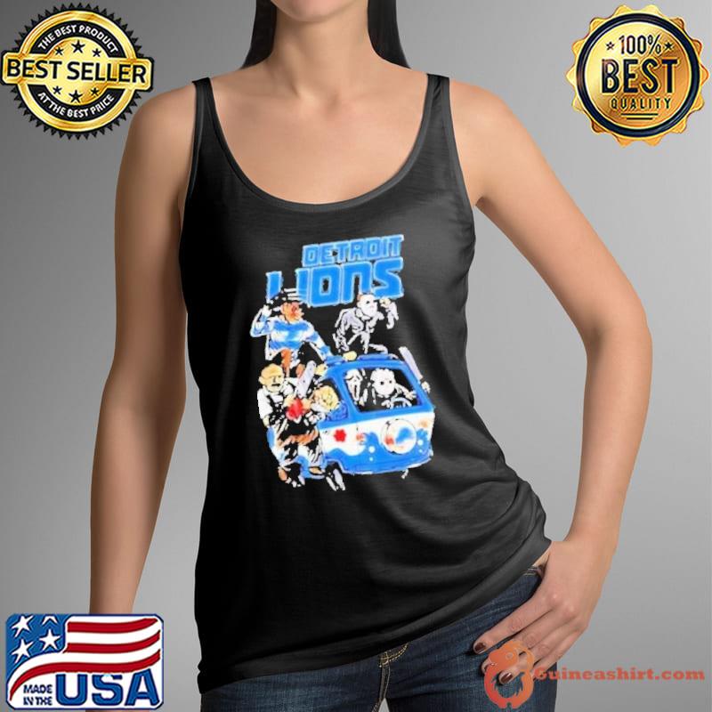 Horror detroit lions car s Tank Top
